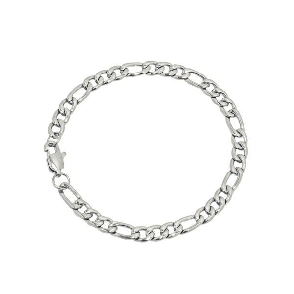 Figaro Bracelet (Silver) 5MM